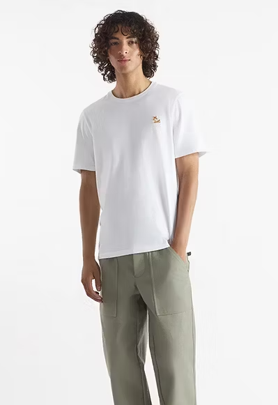 เสื้อยืดผู้ชาย Chillax Fox Patch Regular จัดจำหน่ายโดย - Image 2